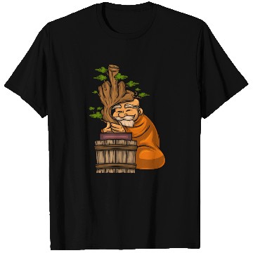 Discover Miniature Trees Bonsai Middle Finger T Shirts