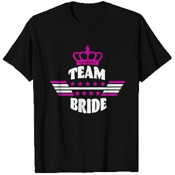 Discover Team bride wedding hen party bachelorette Party T Shirts