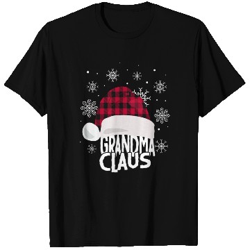 Discover Womens Grandma Claus Christmas Buffalo Plaid T Shirts