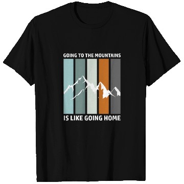 Discover Hiking Snowboarding Skiing Mountains T Shirts