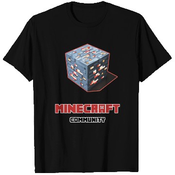 Discover Cube red ore dark - Community T Shirts