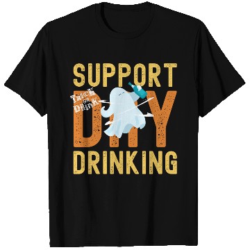 Discover Support Day Drinking Halloween T Shirts