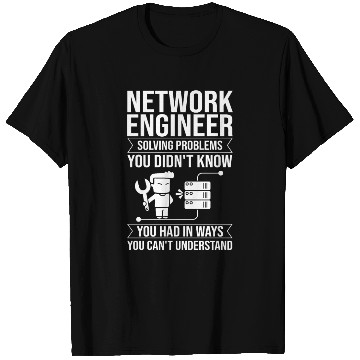 Discover Network Engineer Director Computer Engineering T Shirts