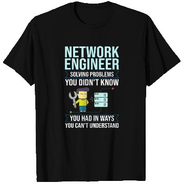 Discover Network Engineer Director Computer Engineering T Shirts