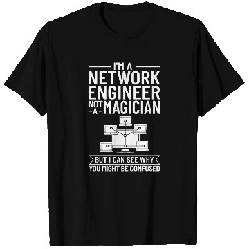 Discover Network Engineer Director Computer Engineering T Shirts