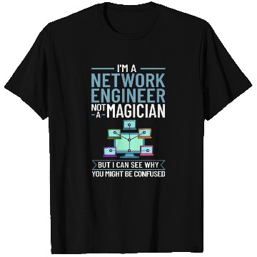 Discover Network Engineer Director Computer Engineering T Shirts