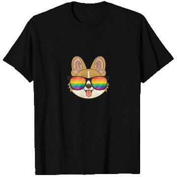 Discover Corgi LGBT Sunglasses T Shirts