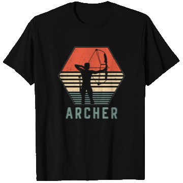 Discover Archery Bow Archer Retro Vintage T Shirts