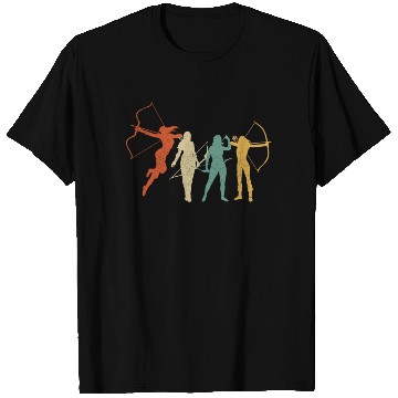 Discover Archery Bow Archer Retro Vintage T Shirts