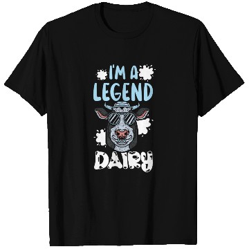 Discover I'm A Legend Dairy Cow Whisperer Milk Farmer T Shirts