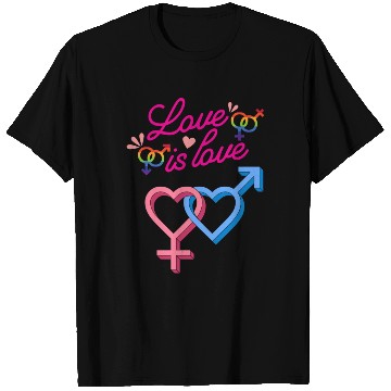 Discover Love is Love T Shirts