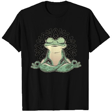 Discover Frog Making Yoga T Shirts