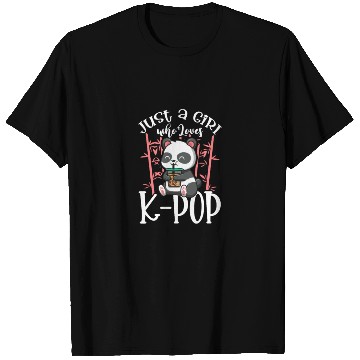 Discover Just A Girl Who Loves K-Pop T Shirts