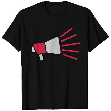 Discover Loud speech icon megaphone T Shirts