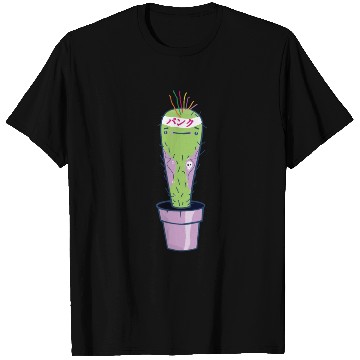Discover Punk rock cactus. T Shirts