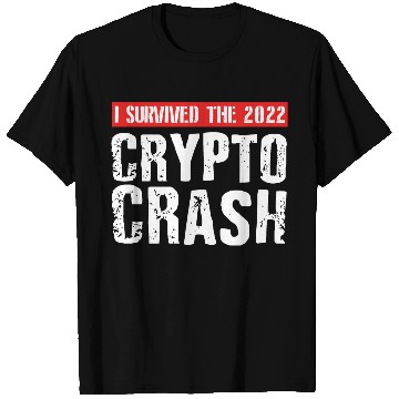 Discover I SURVIVED THE 2022 CRYPTO CRASH RETRO T Shirts