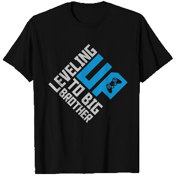 Discover Leveling up big brother T Shirts