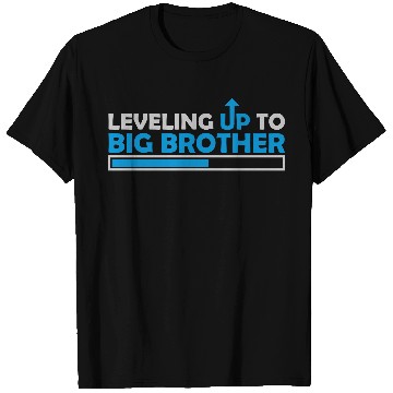 Discover Leveling up big brother T Shirts
