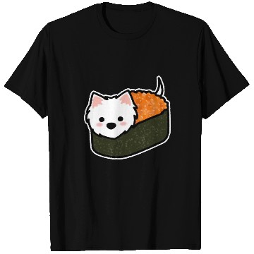 Discover Westie Ebiko Sushi T Shirts
