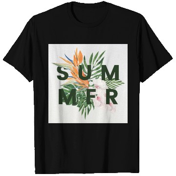 Discover Green Illustration Summer T Shirts