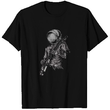 Discover Astronaut Playing Guitar Astronomy T Shirts