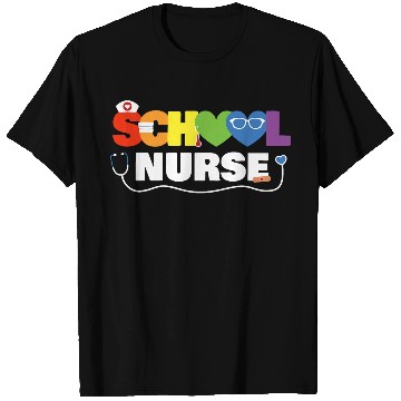 Discover School Nurse Gift Registered Nurse Back To School T Shirts