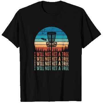 Discover Funny Disc Golf Tree Gift Distressed Vintage T Shirts