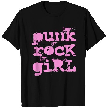 Discover Punk Rock Girl T Shirts