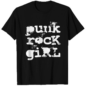 Discover Punk Rock Girl T Shirts
