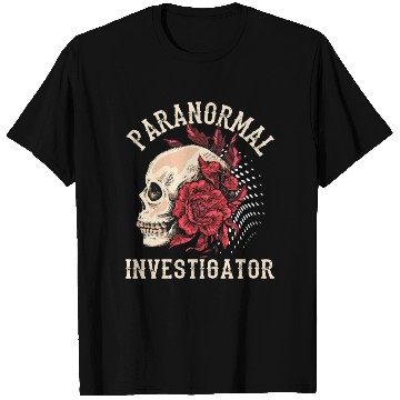 Discover Ghost Hunting Paranormal Investigator T Shirts