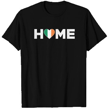 Discover Ireland Home Country Irish Flag Ireland Heart T Shirts