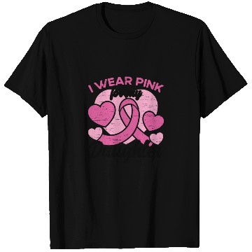 Discover I Wear Pink For My Daughter Breast Cancer T Shirts