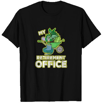 Discover Retirement Office Gardening Gift T Shirts
