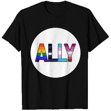 Discover Allyship - LGBTIQ Queer Gay Pride CSD T Shirts