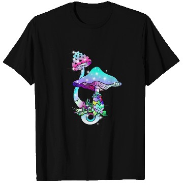Discover Magic Mushrooms Eye Psychedelic Art T Shirts