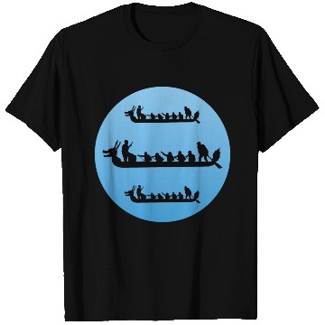 Discover Dragon Boat Racing Crew Paddlers Water Sport T Shirts