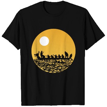 Discover Dragon Boat Racing Crew Paddlers Water Sport T Shirts