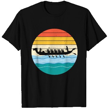 Discover Dragon Boat Racing Crew Paddlers Water Sport T Shirts