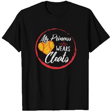 Discover Softball T Shirts, My Princess Wears Cleats Crown