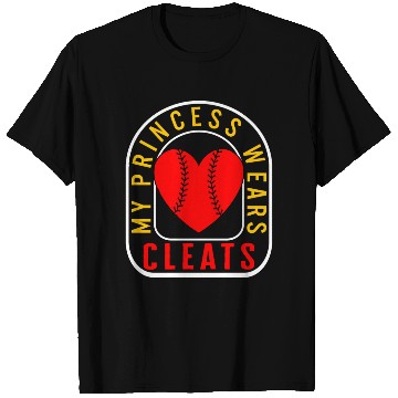 Discover Softball T Shirts, My Princess Wears Cleats Crown