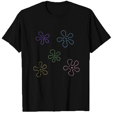 Discover sponge bob flower pack T Shirts
