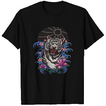 Discover tiger Japanese style T Shirts