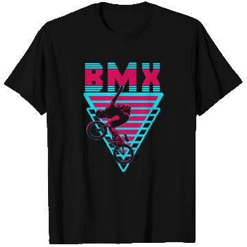 Discover Aesthetic BMX Freestyle Biking Stunts T Shirts
