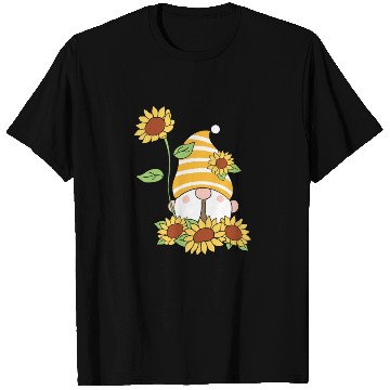 Discover Gnome Sunflower Lover Gardening Gnomes T Shirts