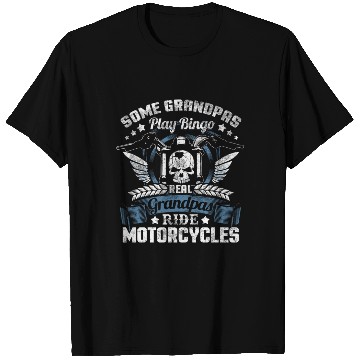 Discover Real Grandpa Motorcycle Biker T Shirts