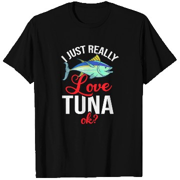 Discover Red Tuna Fish Bluefin Fishing Salad T Shirts
