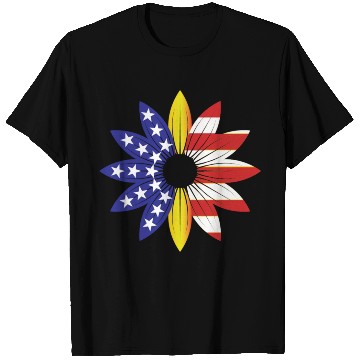 Discover USA Sunflower Lover T Shirts