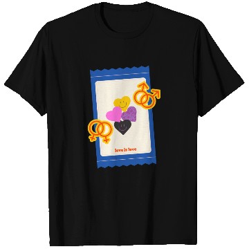 Discover LGBT love is love T Shirts