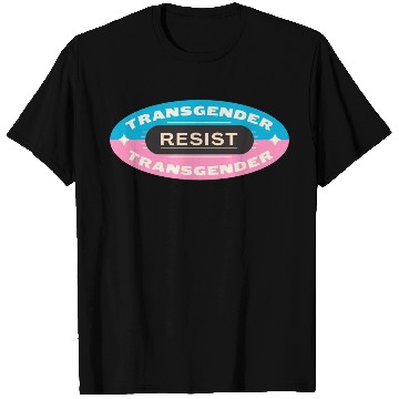 Discover trans pride resist T Shirts