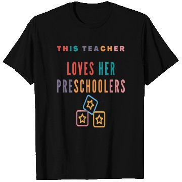 Discover this teacher loves her preschoolers T Shirts